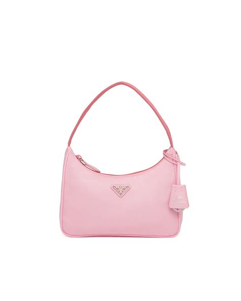 pink prada multi pochette|prada re nylon mini bag.